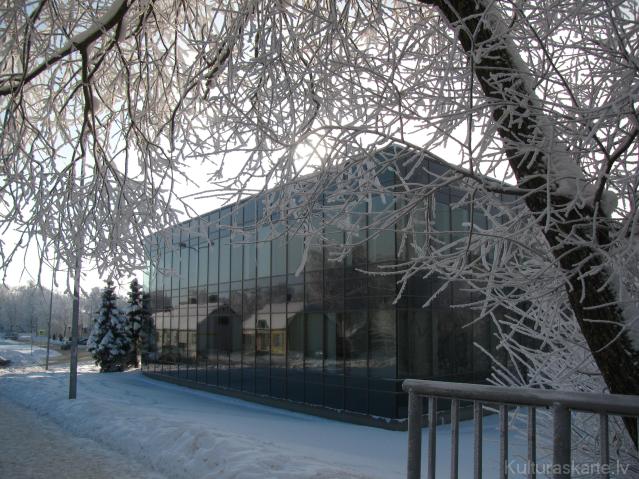 Bibliotēka ziemā